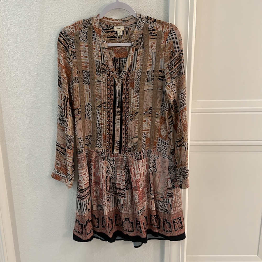 ANTHROPOLOGIE TINY ISMELDA TUNIC DRESS